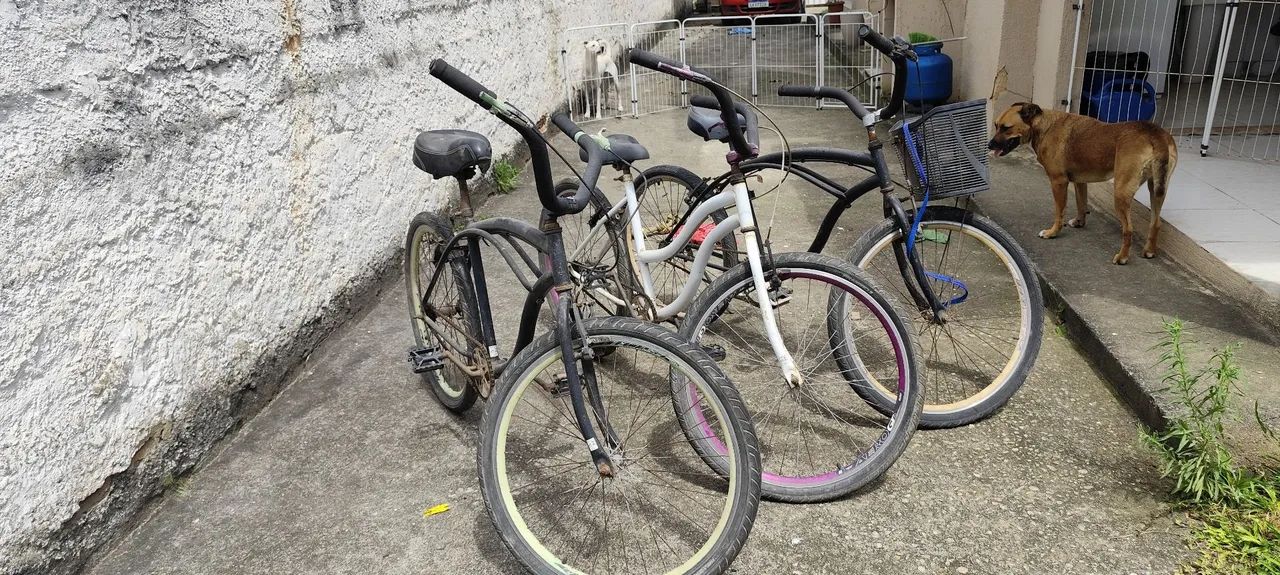 3 bicicletas prainas