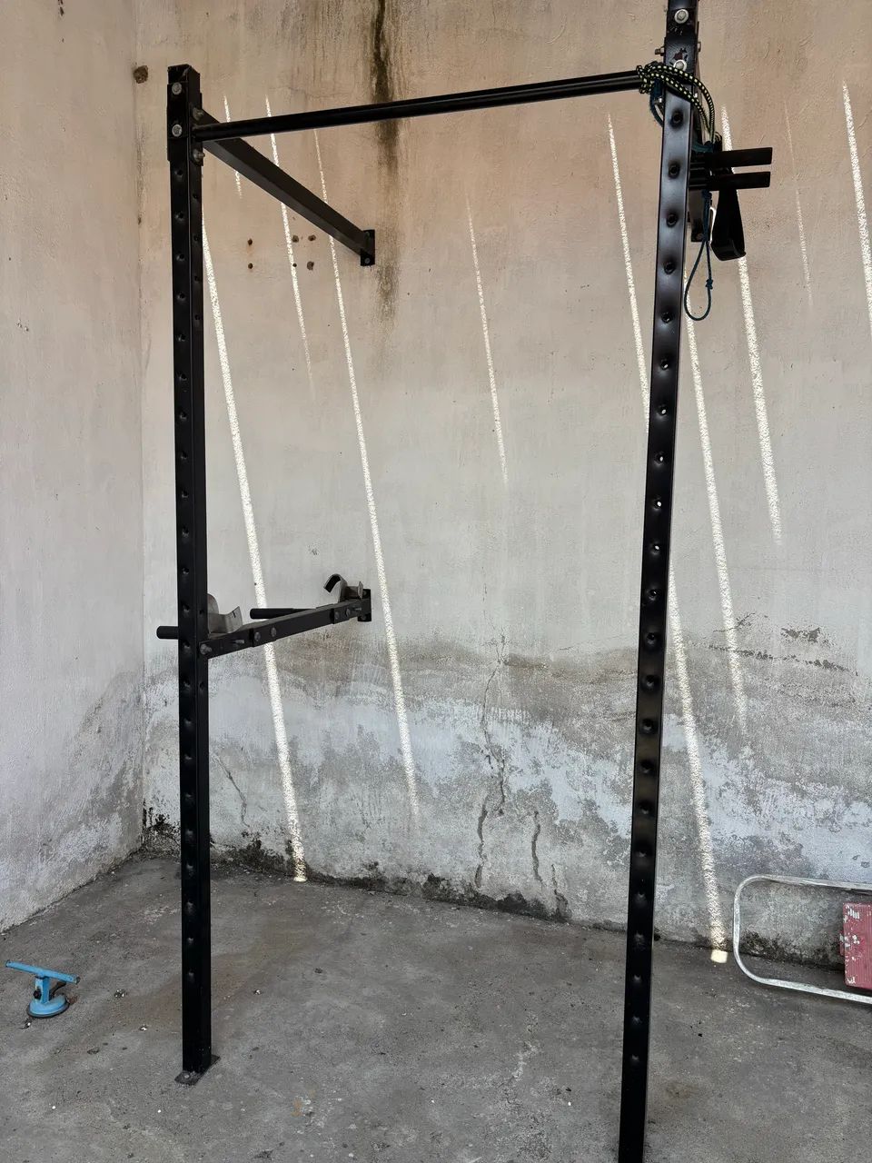 rack g suporte agachamento supino e barra fixa e paralela - Foto 2