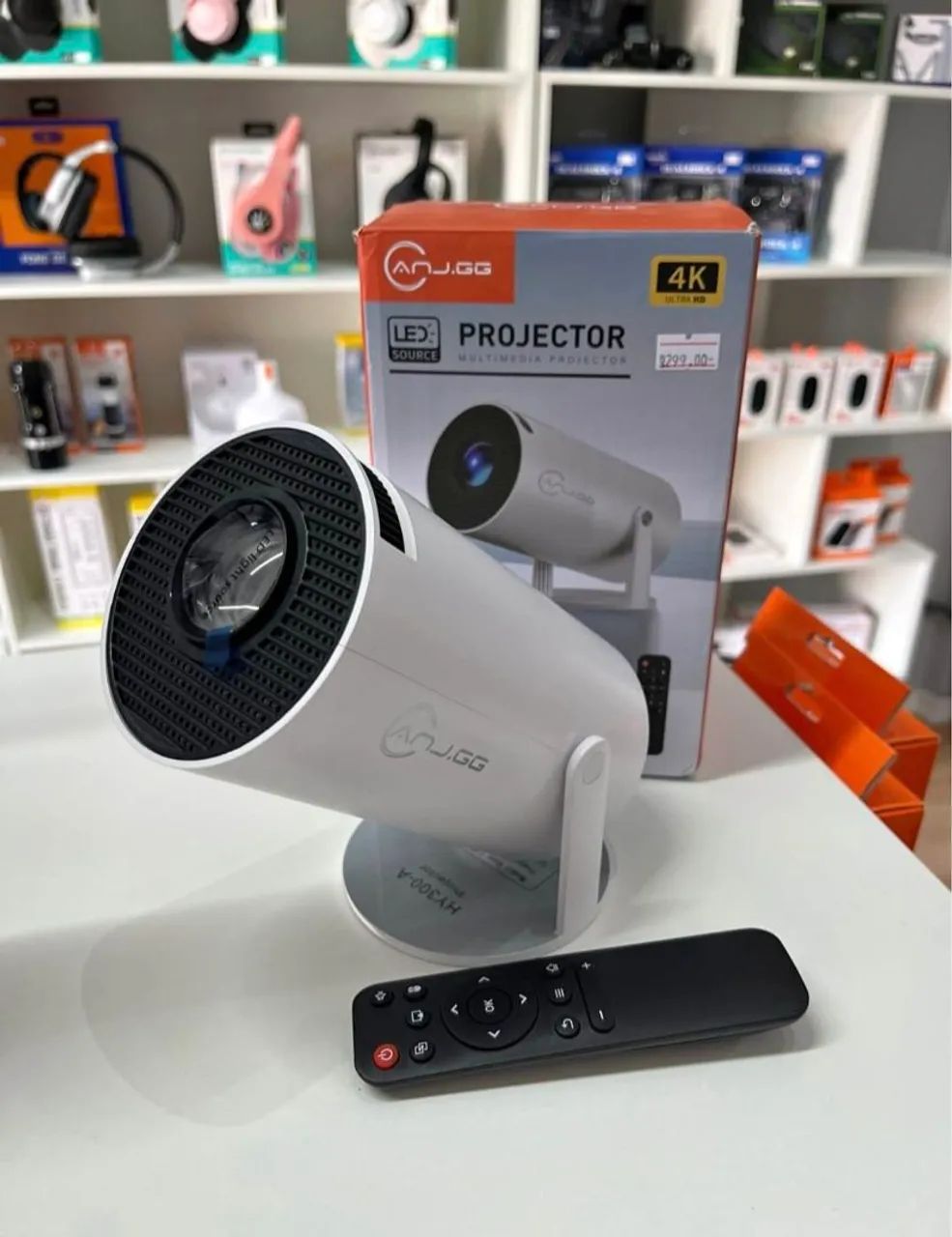Projetor de vídeo HY300 ANDROID, USB, Espelhamento, controle, bivolt (PROMOÇÃO) - Foto 3