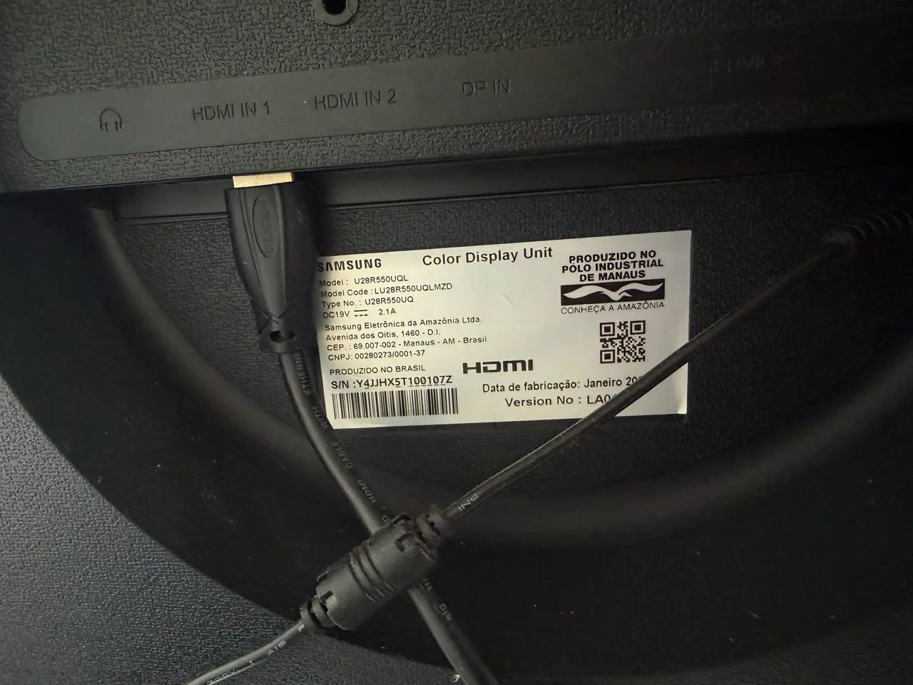 Monitor Samsung 28 polegadas 4K UHD 60Hz - Foto 4