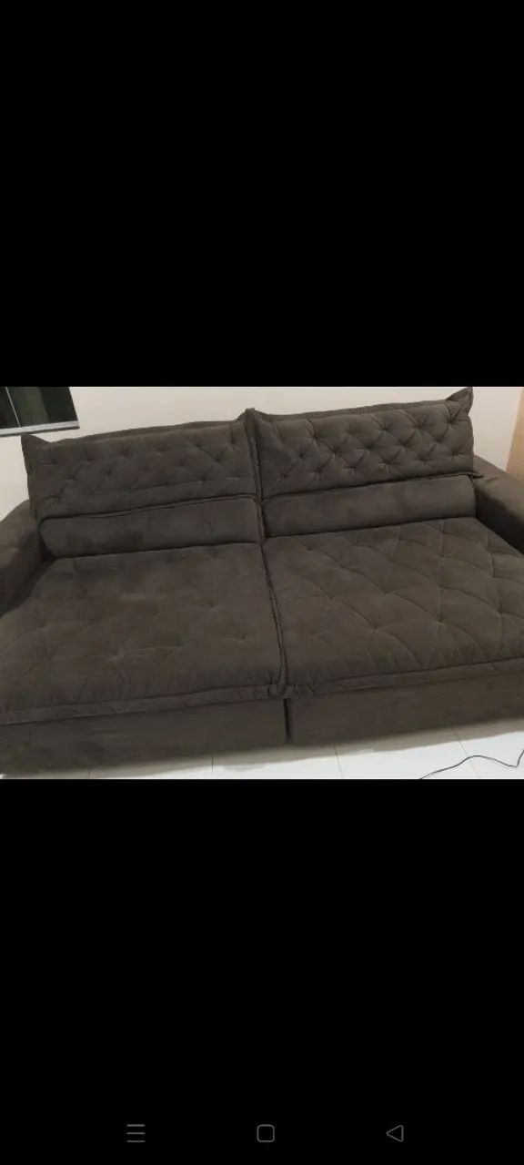 Sofá cama retrátil 3 metros 