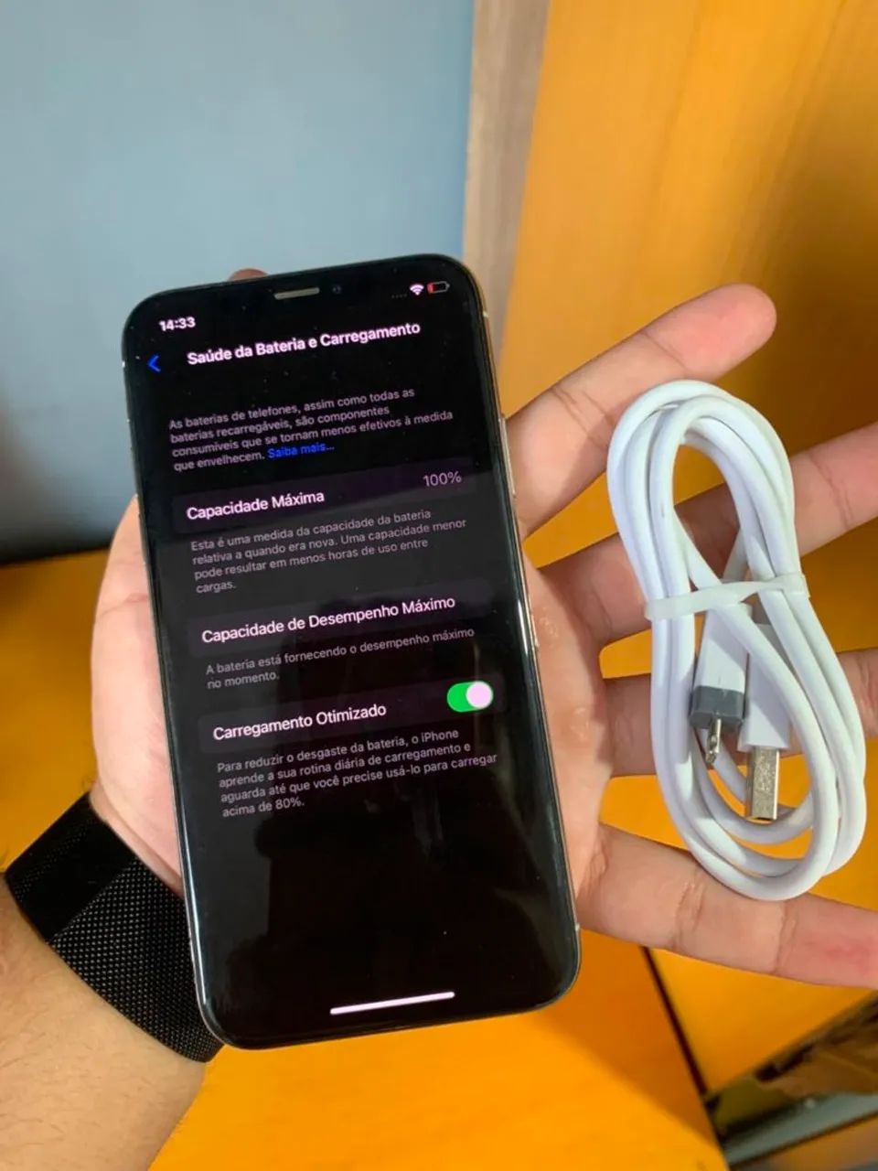 iPhone X Branco 64 GB - Foto 2