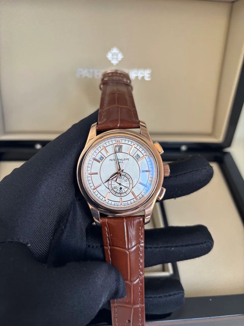 Relógio Patek Philippe Annual Calendar Automático  - Foto 4