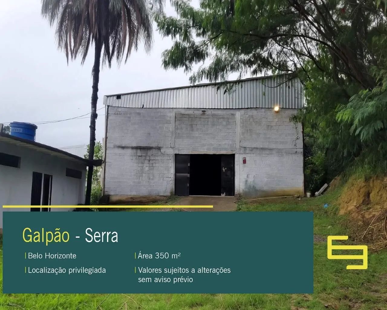 Galpão para alugar em Belo Horizonte/MG na Serra.