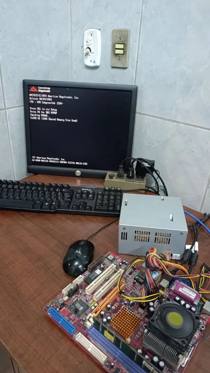 Kit placa mãe antigo 3