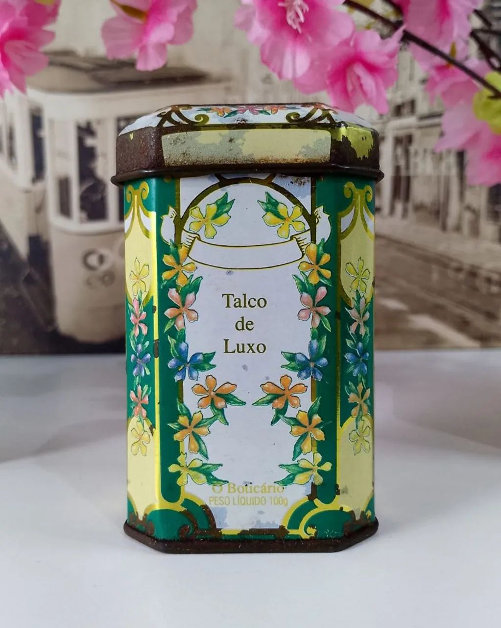 Talco de Luxo O Boticário de 1992.