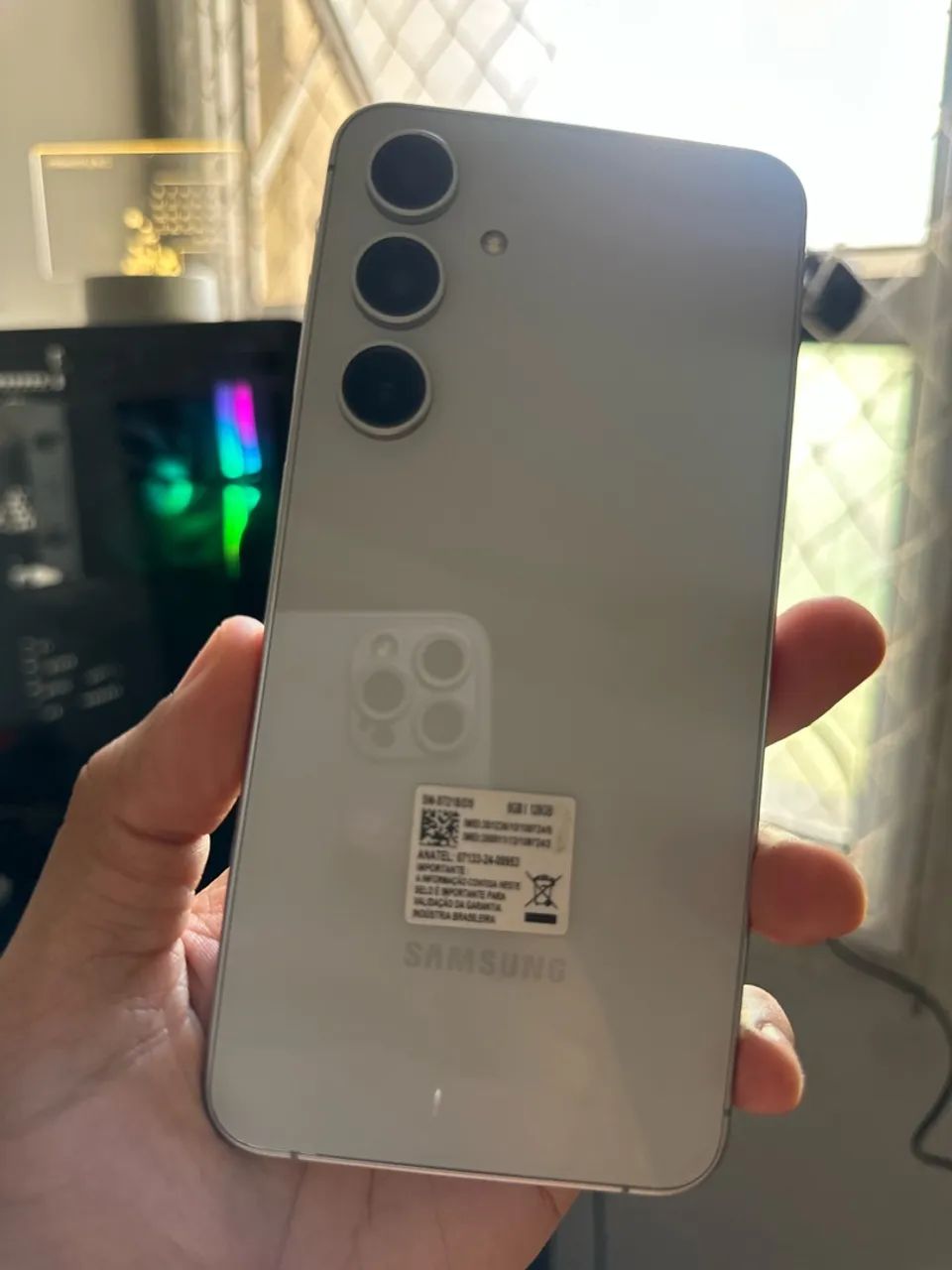 S24 Fe 128gb / caixa e carregador original - Foto 5