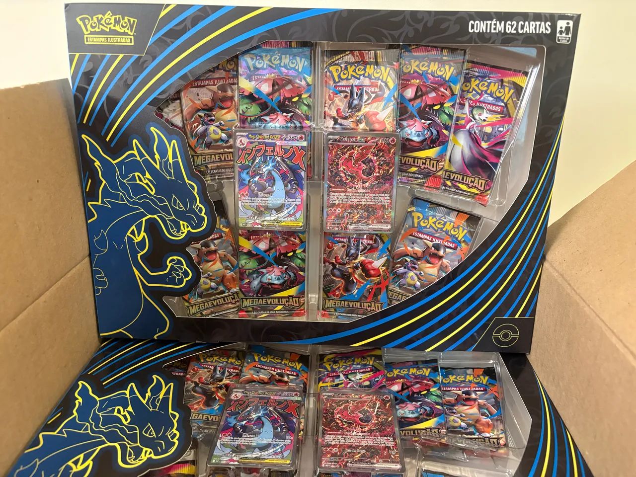 Box Mega Charizard X ex Pokémon TCG - Hobbies e coleções - Icaraí
