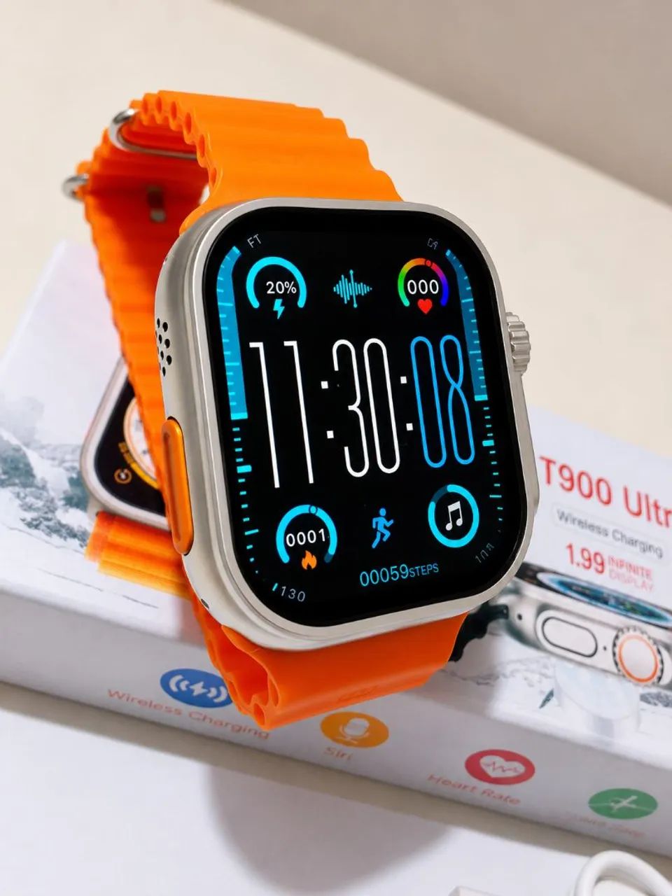 Smartwatch t9000 ultra  - Foto 2