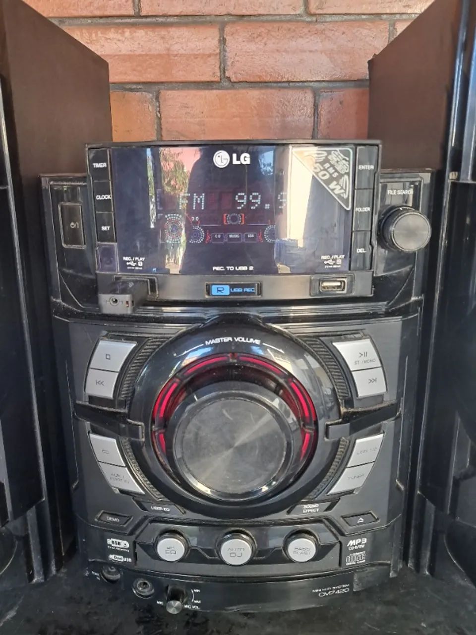 Mini System LG Antigo