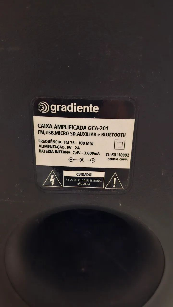 Caixa de Som Gradiente Extreme Colors 400w - Foto 3