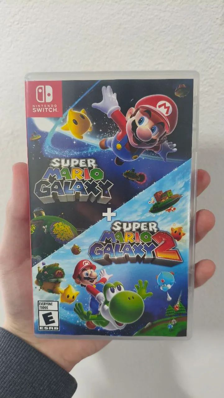Super Mario Galaxy 1 e 2 para Nintendo switch 