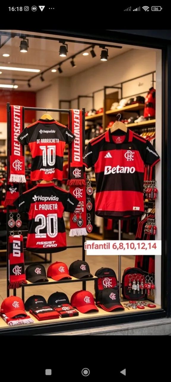 Camisa de time infantil  - Foto 5