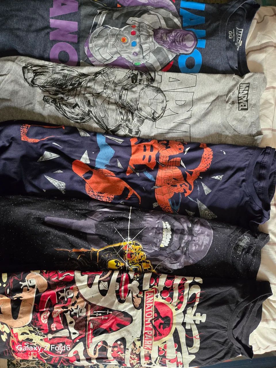Lote de camisetas Piticas 