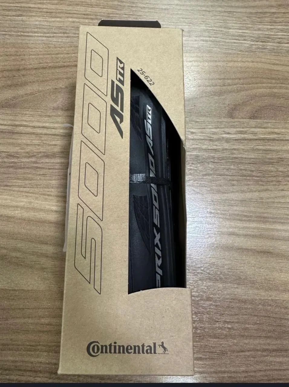 NOVO] Par Continental GP5000 S TR Black/Black 25c Tubeless