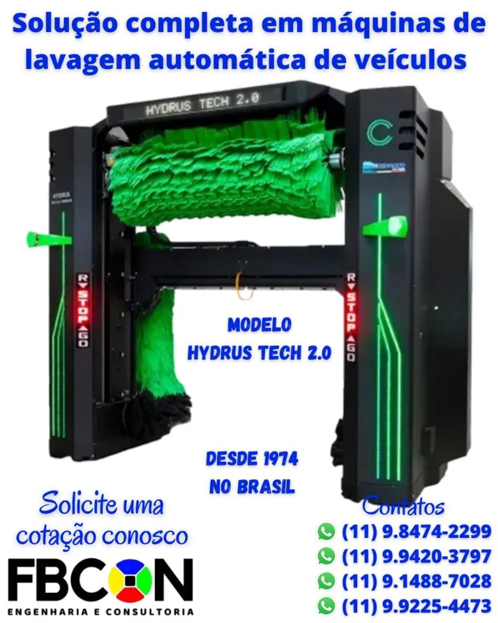 Máquina automática de lavar veículos e caminhões  - Foto 2