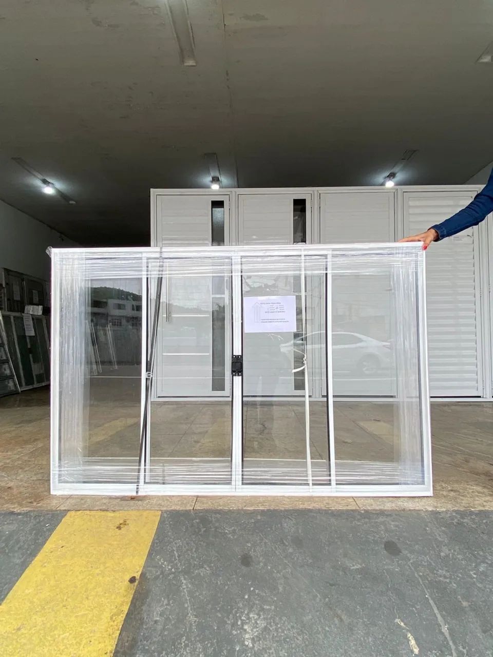 JANELA DE ALUMÍNIO BRANCA 4F 1.00X1.50 - PREÇO INCRÍVEL  - Foto 5