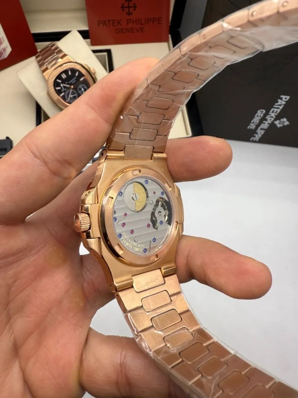 Relógio Patek Philippe Nautilus 40mm Automático - Foto 2