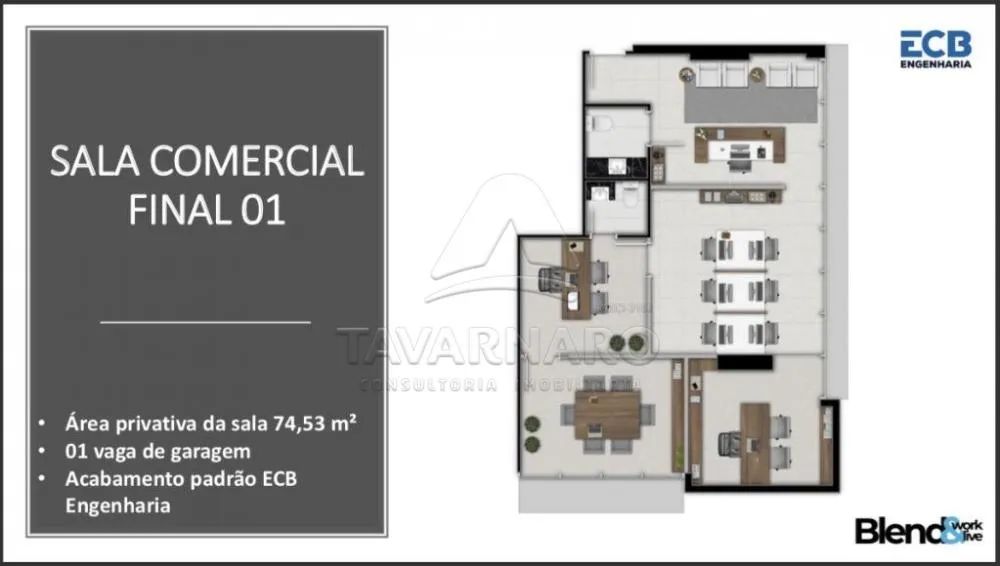 Comercial Sala Condomínio em Ponta Grossa - Foto 2