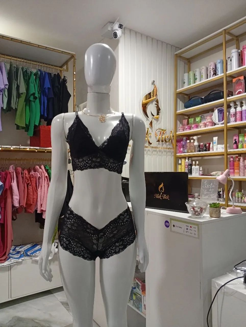 Lingerie em Renda premium Poliamida Espera Marido 