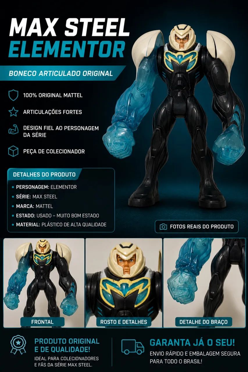 Max Steel Clássico  - Foto 2