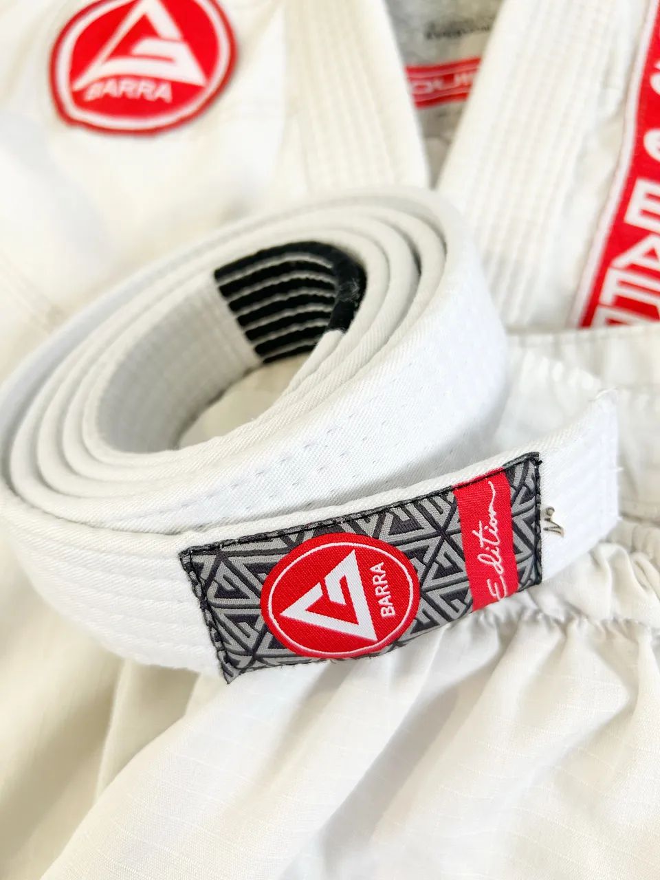 Kimono Gracie Barra Infantil Branco M3 Completo + Brinde - Foto 4