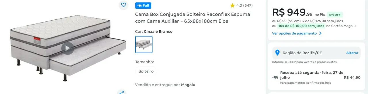 Cama box