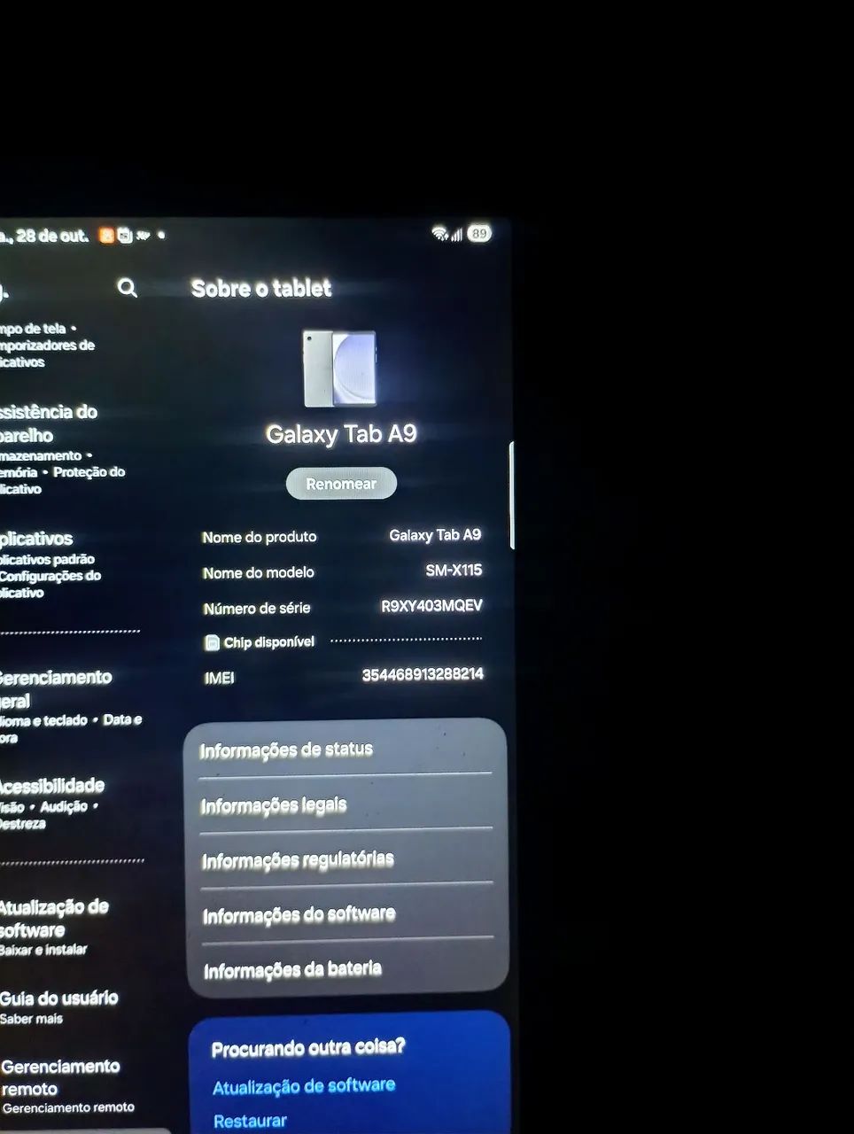Galaxy TAB A9 SM-115 - Foto 3