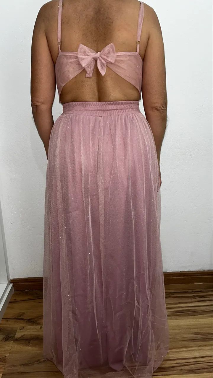 Vestido rose de casamento  - Foto 2
