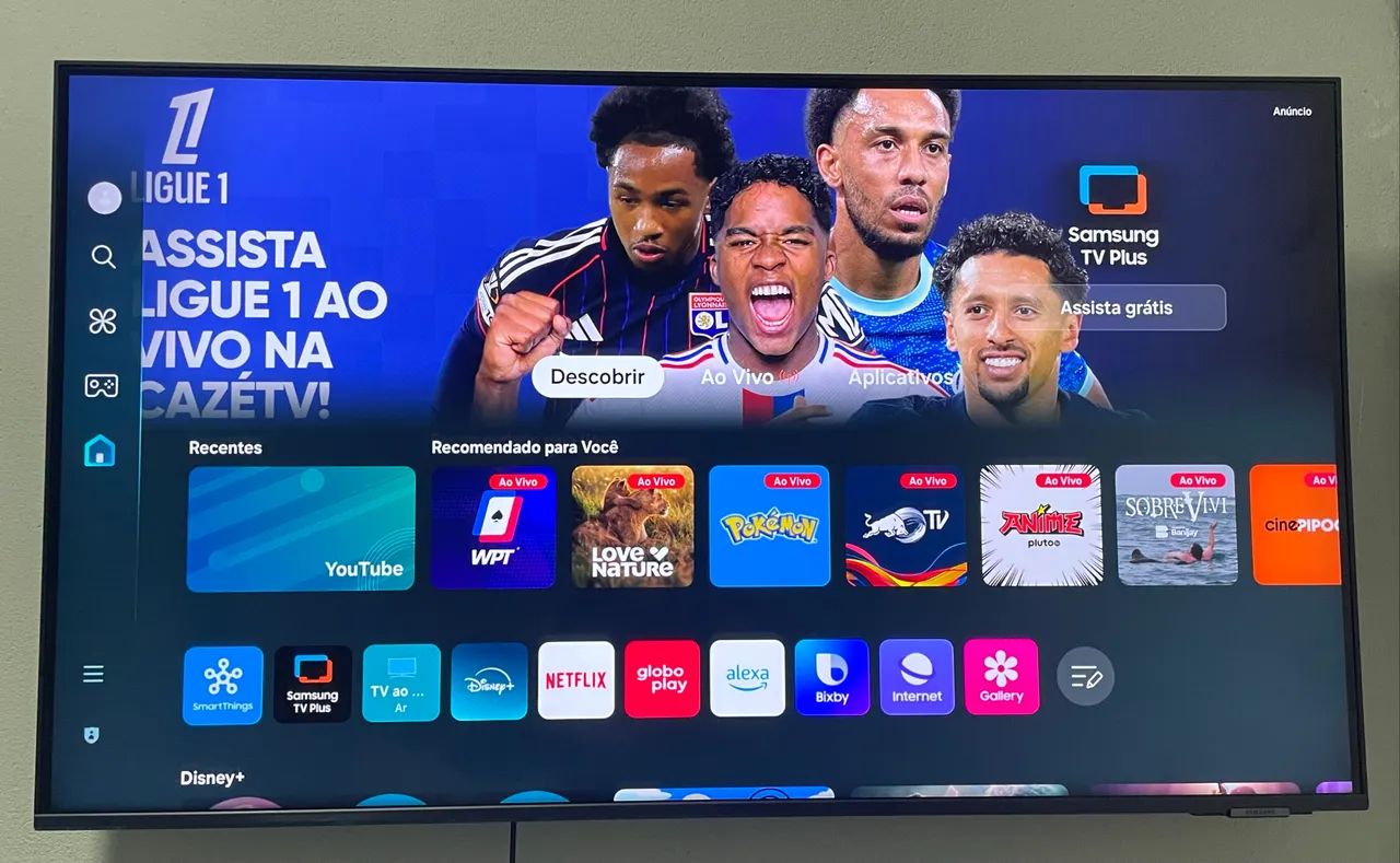 Smart TV Samsung 43 Crystal UHD 4K / aceito trocas