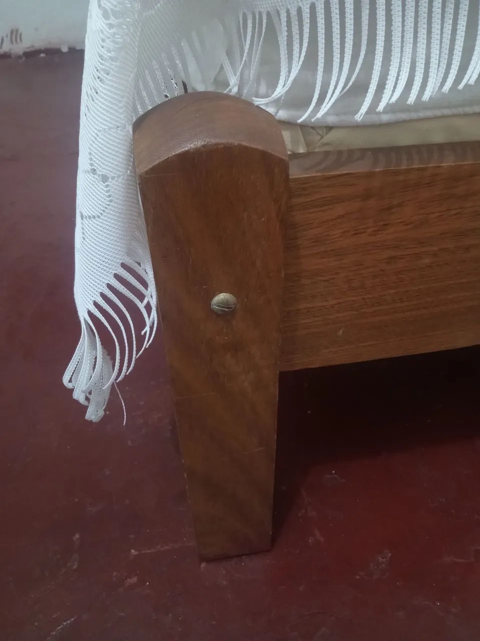 Cama casal cerejeira com colchão  - Foto 4