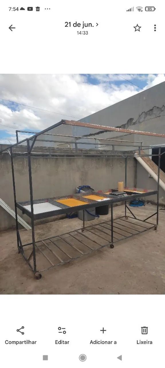 Barraca para vender verduras e frutas e etc - Foto 5
