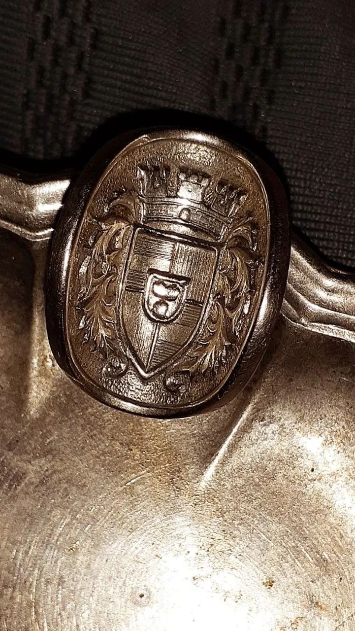 Cinzeiro Português  Antiguidadoe . Séc XVII. - Foto 4