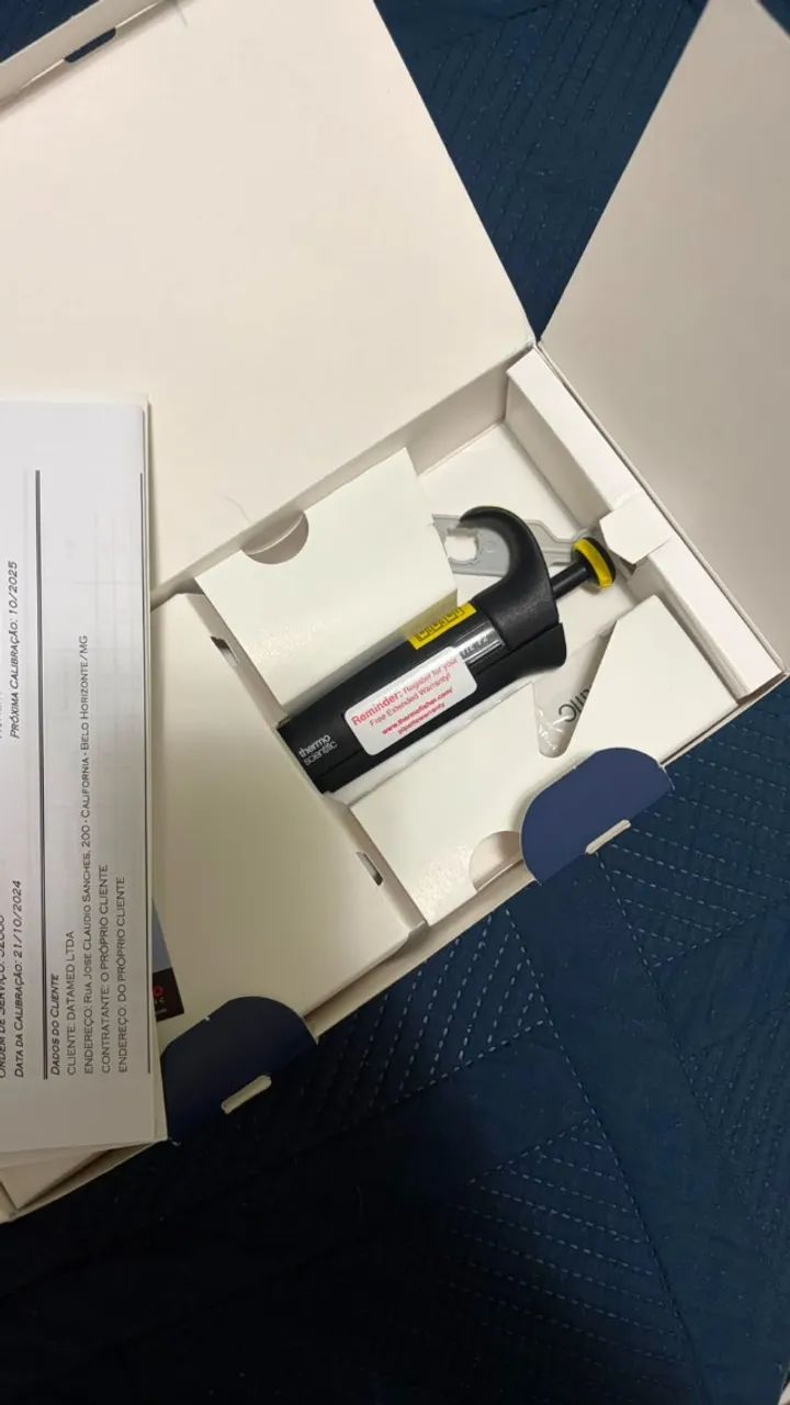 Pipeta Thermo 1-10 microlitros NOVA - Foto 5