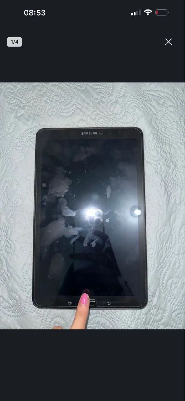 Samsung Galaxy Tab E 9.6 R$200