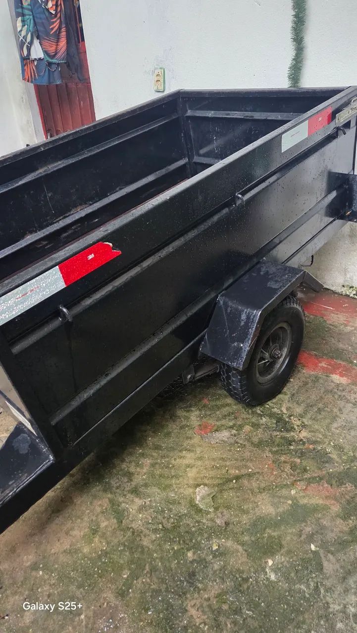 Carretinha para moto - Foto 4