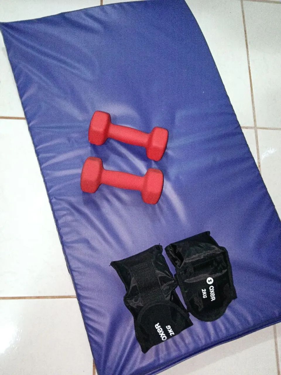 Kit completo academia em casa