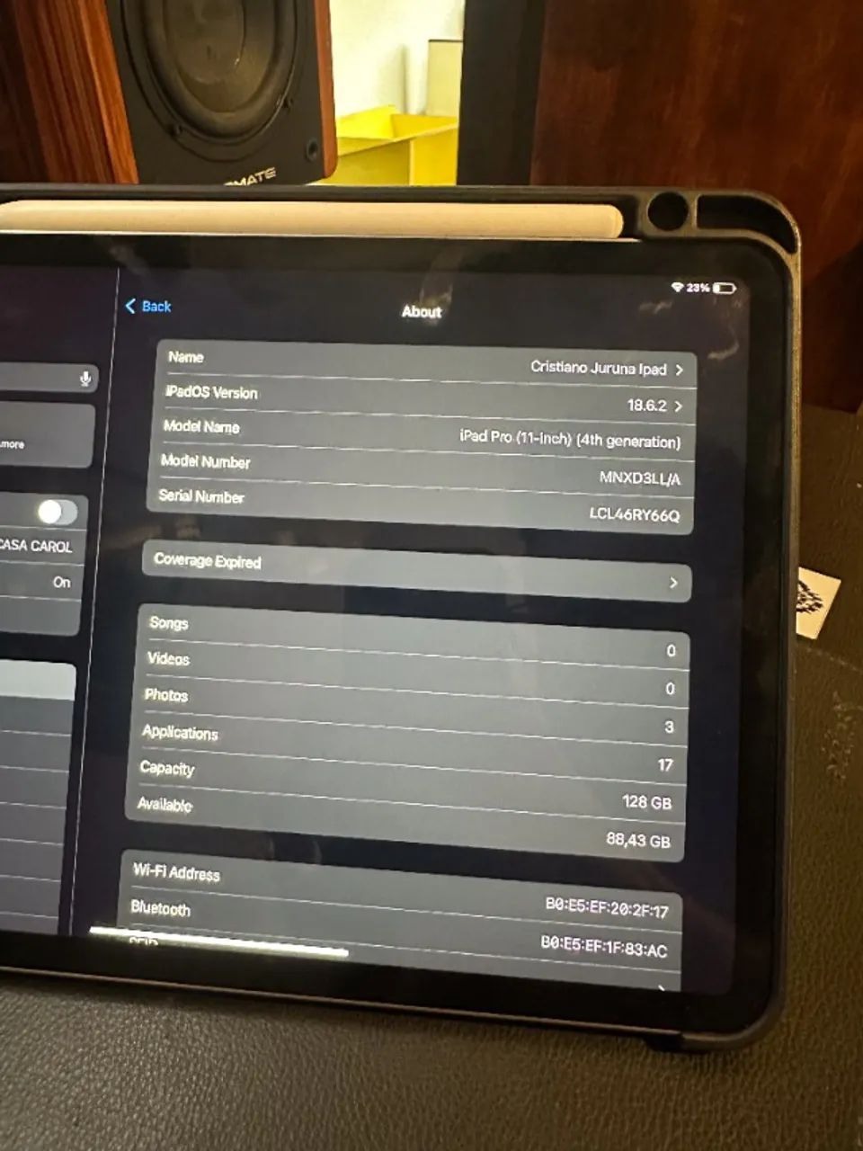 Apple Ipad Pro 11 128gb Prateado M2 A2759 2022 Prateado - Foto 3