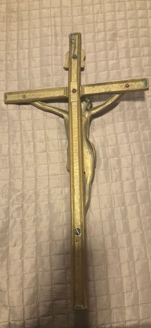 Crucifixo antigo, relíquia  - Foto 2