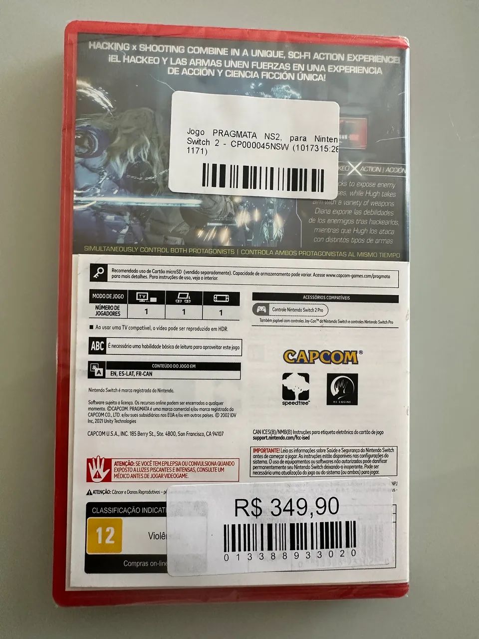 Pragmata lacrado - Switch 2 - Foto 2