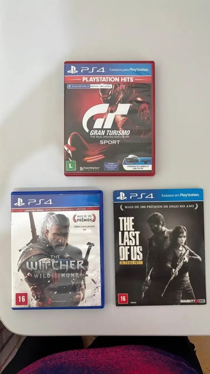 PS4 Slim 1TB com 2 controles e 3 jogos - Foto 4