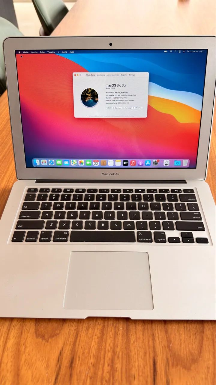 Macbook air Mid2013 13インチ Core i5 SSD256 MacBook Air 13? 2013 - i5 / 4GB / SSD 256GB - Excelente estado