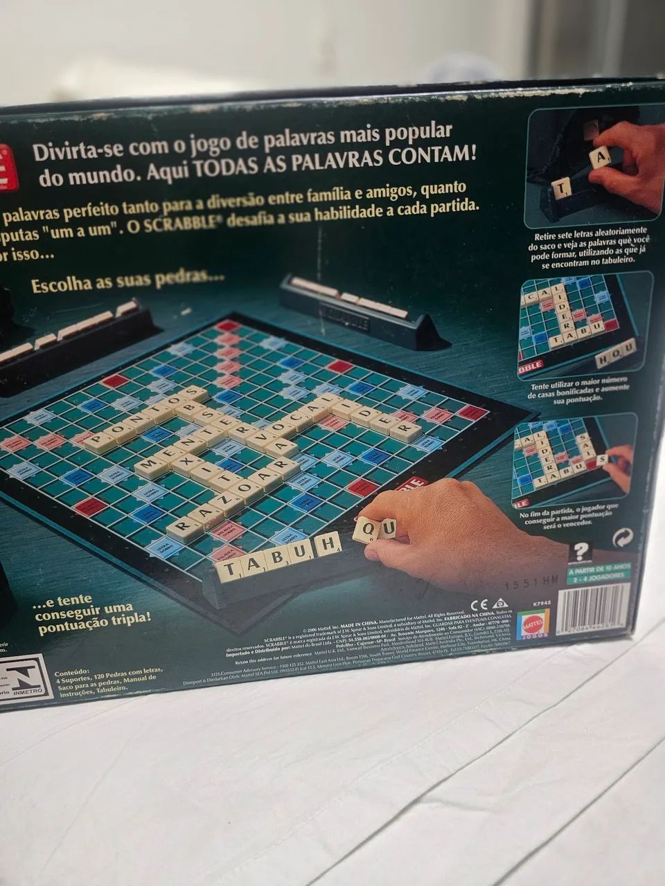 Jogo de tabuleiro - Scrabble - Foto 4