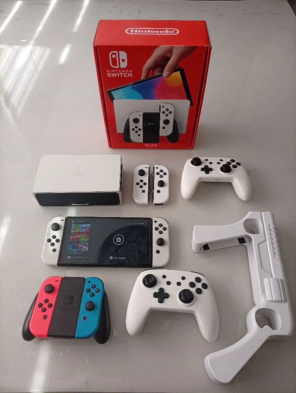 Nintendo Switch oled completo 