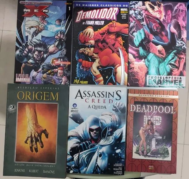 24 REVISTAS HQ MARVEL - VARIADOS