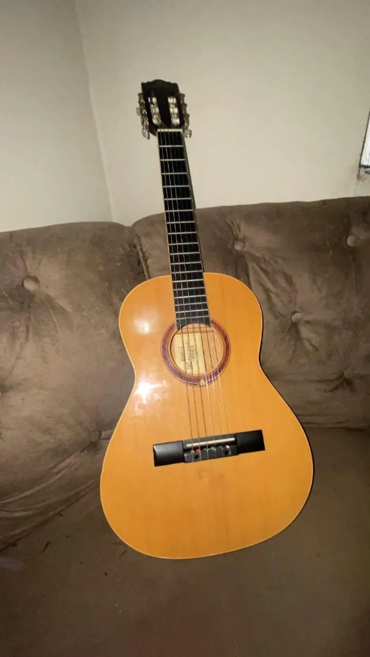 Violão Michael 6 Cordas com Capa - Pouquíssimo Uso - Foto 2