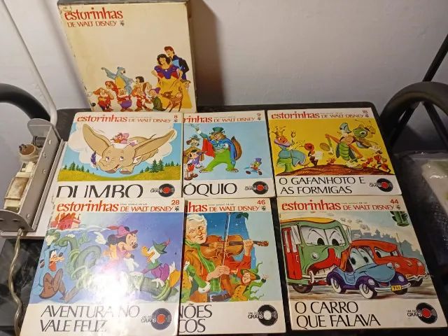 Box estorinhas de Walt Disney anos 70  - Foto 4