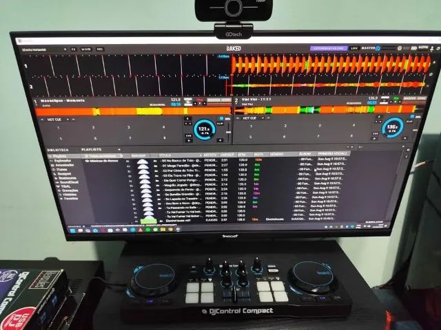 Controladora DJ Hercules Compacta - DJ Compact - Foto 5