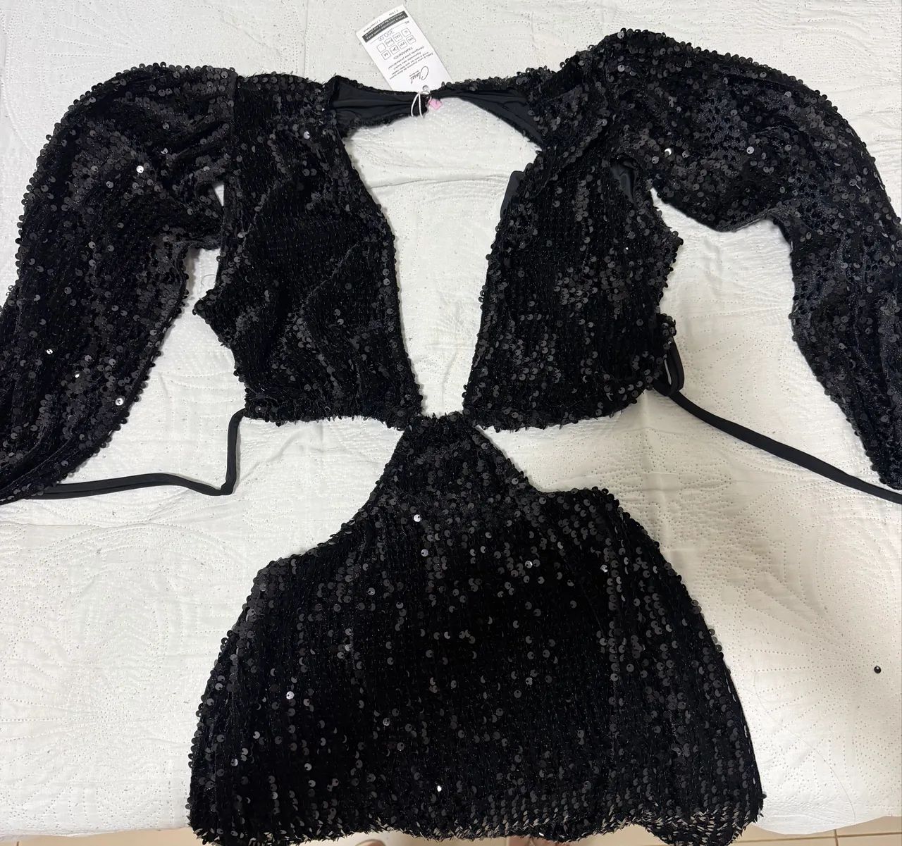 VESTIDO DE PAETÊ NOVO