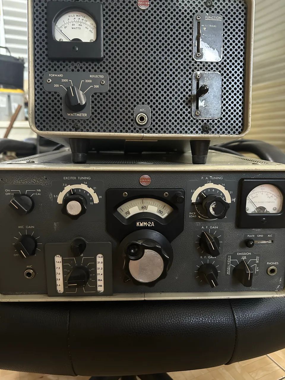 Rádio amador collins  kwm2a  - Foto 2